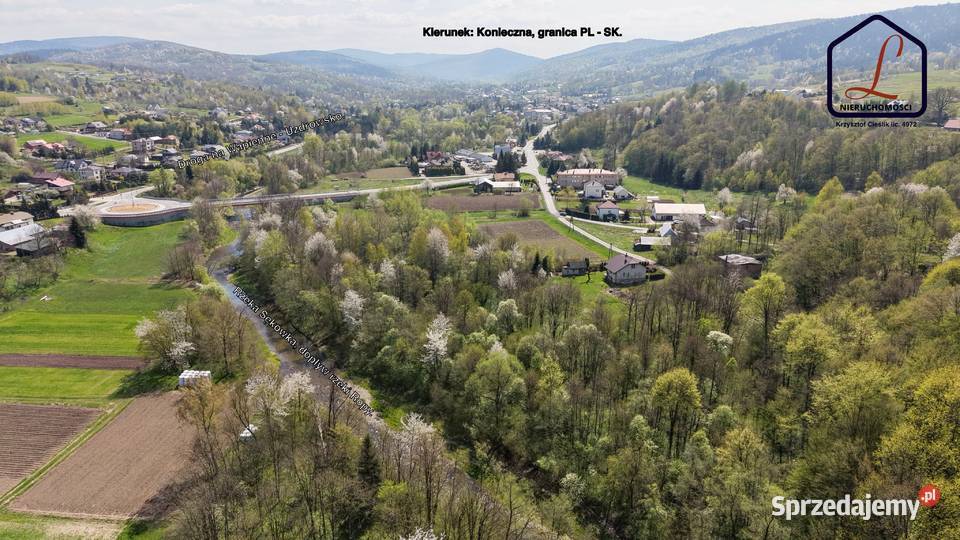 Sękowa Dom 80m2 działka 19 ar
