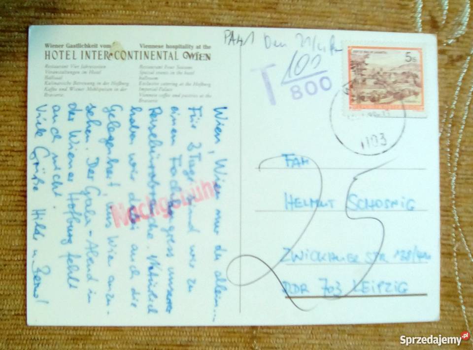 HOTEL INTER CONTINENTAL W WIEDNIU M IN WYSTRÓJ