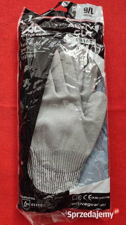 Mocne antyprzecięciowe rękawice Active Gear