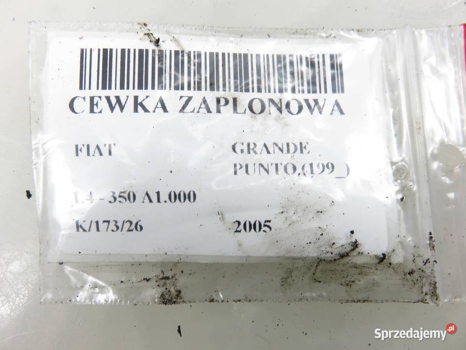 CEWKA FIAT GRANDE PUNTO 14 0040100079 Układ elektryczny silnika małopolskie