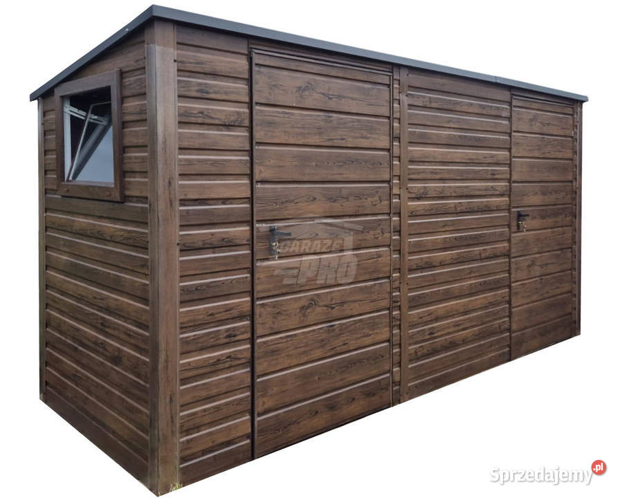 Schowek domek ogrodowy 4x15m 2x drzwi okno