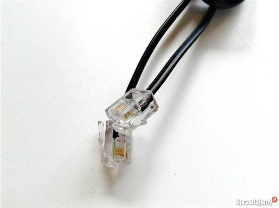 Kabel telefoniczny 3 m szary Płock