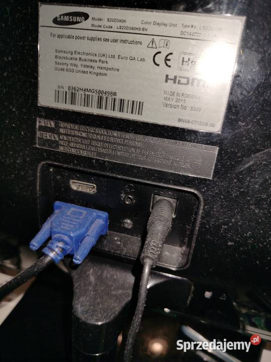 Monitor Samsung VGA