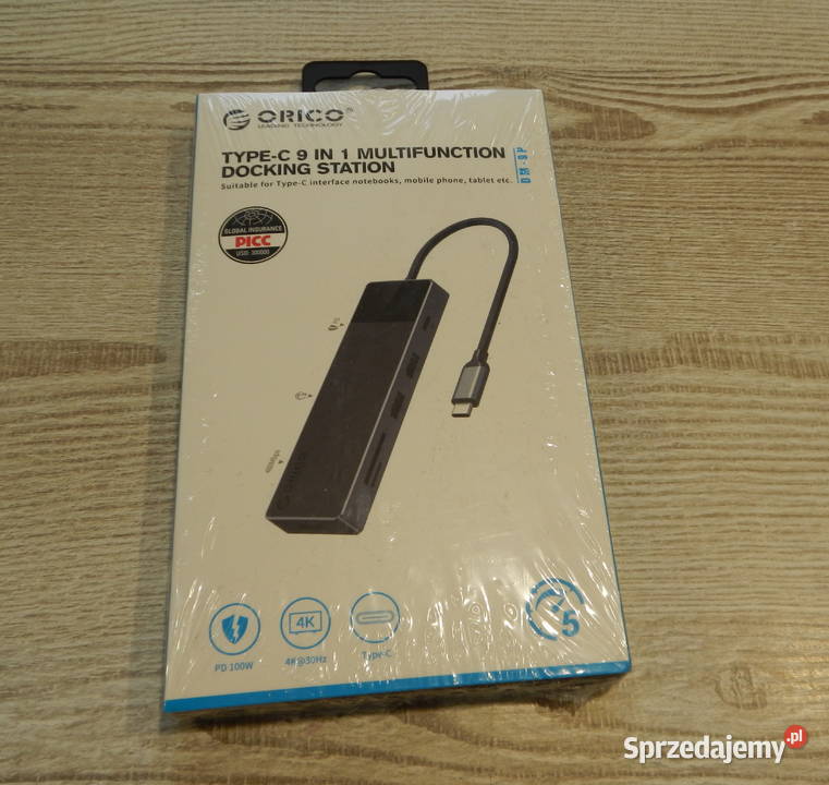 Adapter Orico 9w 1 NOWY podkarpackie Leżajsk