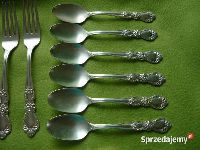 Sztućce posrebrzane kolekcjonera 1847 Rogers Myszków
