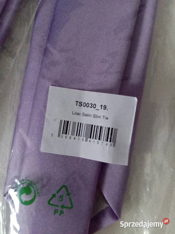 Krawat Męski Liliowy Nowy Folkespeare Wizytowy Bydgoszcz sprzedam