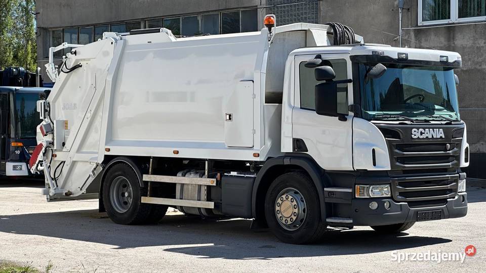 Scania P280 śmieciarka JOAB 14 m3 Euro 6 klima Śmieciarki