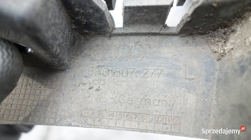 audi q5 8r0 0812 ślizg zderzaka prawy przod Ruda Śląska