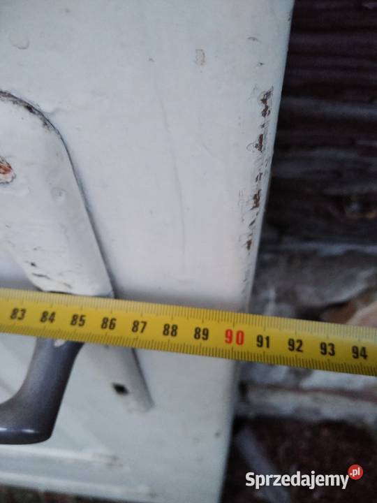 Stare drewniane drzwi zabytek PRL do renowacji Dąbrowa Górnicza