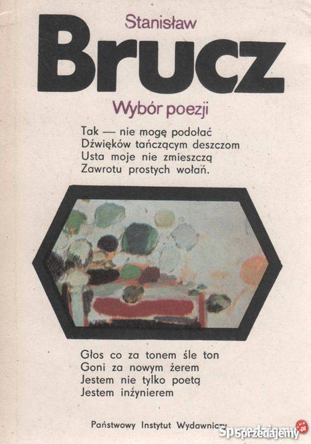 WYBÓR POEZJI BRUCZ STANISŁAW podkarpackie Rzeszów