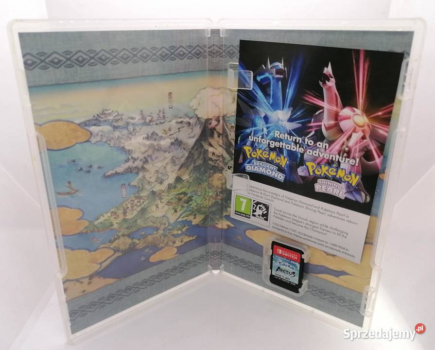 Gra Pokemon Legends Arceus Nintendo Switch warmińsko-mazurskie Elbląg