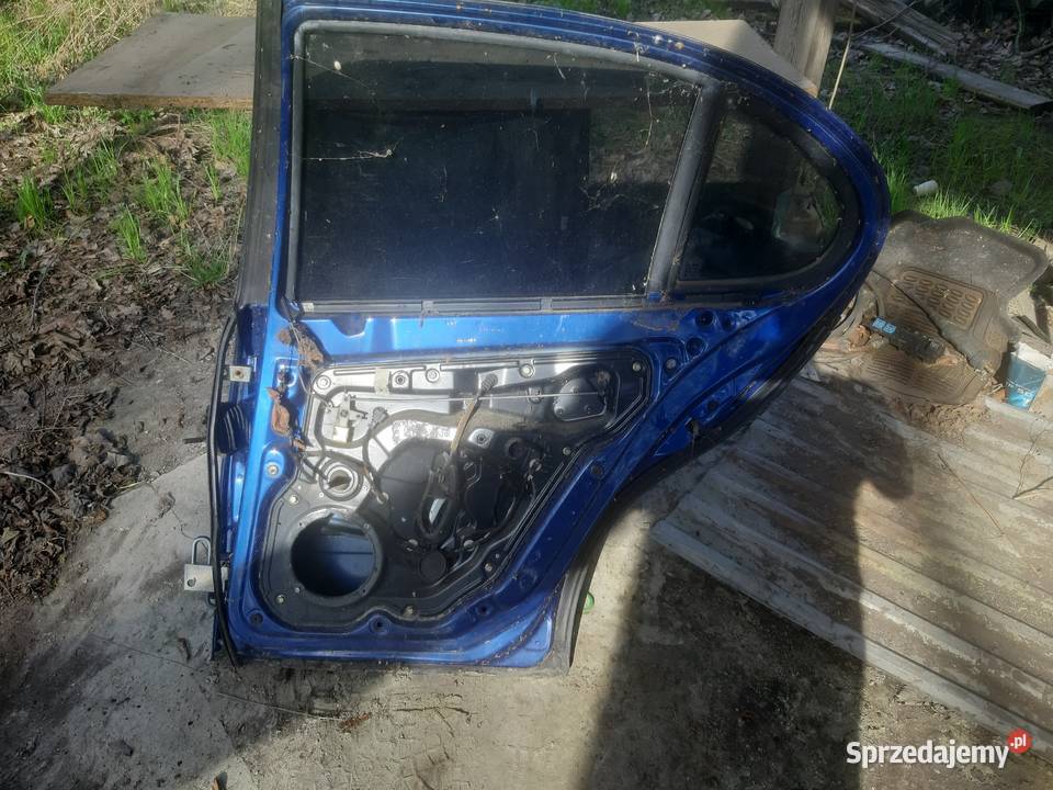 Drzwi tylne tył seat leon 1 niebieskie Biłgoraj