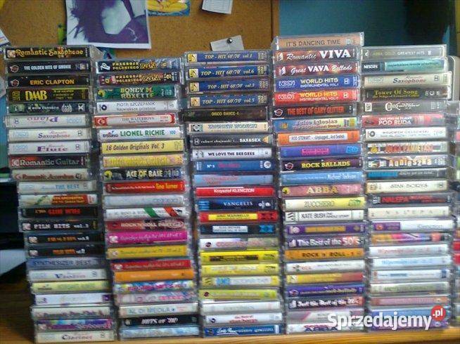 płyty dvd cb kasety magnetofonowe Bydgoszcz sprzedam
