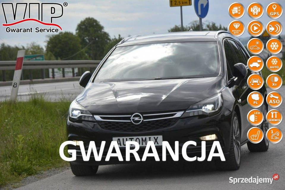 Opel Astra 16Turbo 200 pakiet zimowy gwarancja Sędziszów Małopolski