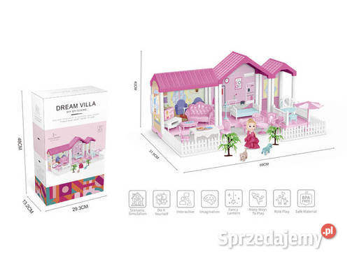 domek lalek 293x132x48 Lalki i akcesoria Stalowa Wola