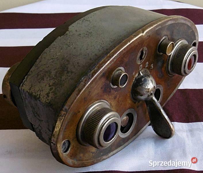 Konsola panel wskaźników Fiat 509 z 1929 r Wyposażenie wnętrza