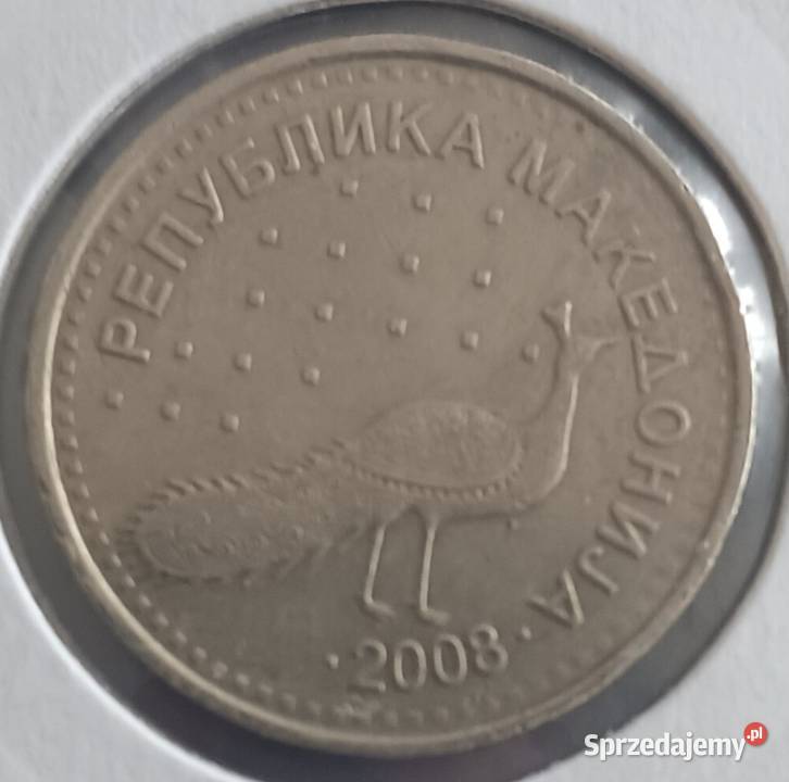 10 Dinarów Macedonia 2008 r Konin