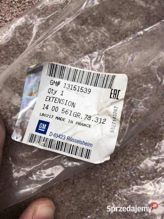 OPEL ASTRA III H Hokej Spojler Prawy 13151539 Kozy