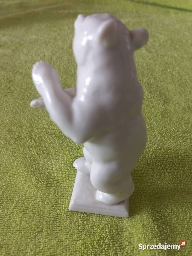 Figurka porcelanowa Niedźwiedź G Granget Toruń