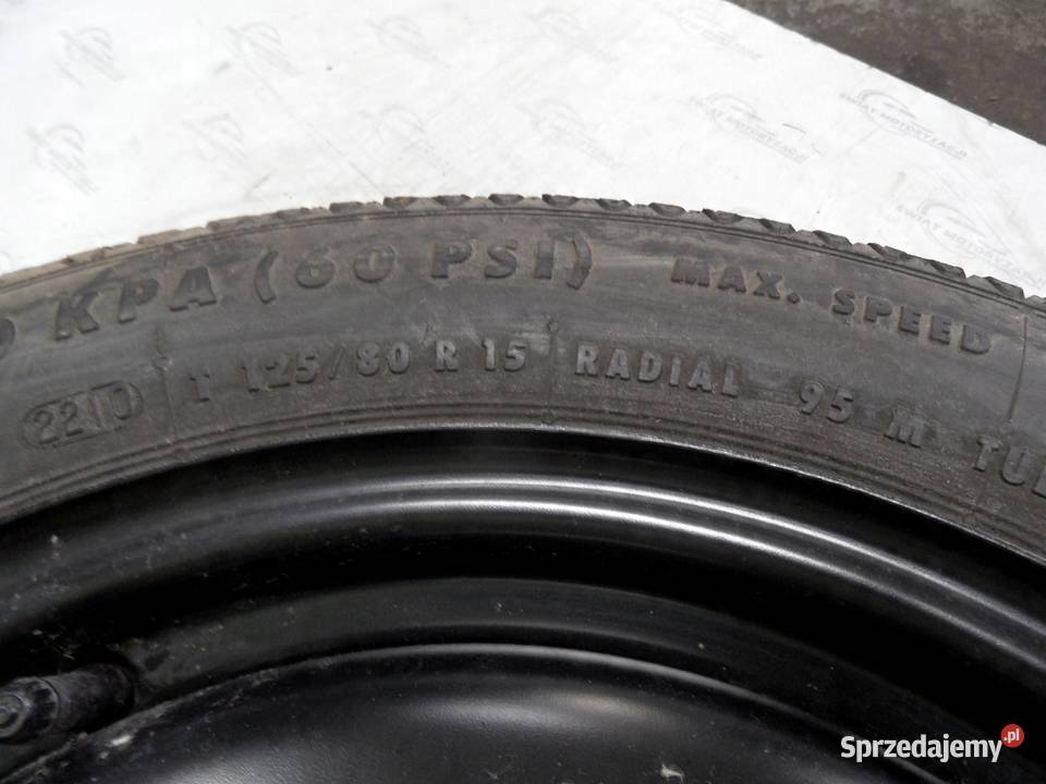 FORD FOCUS MK1 I koło dojazdowe 1258015 95M