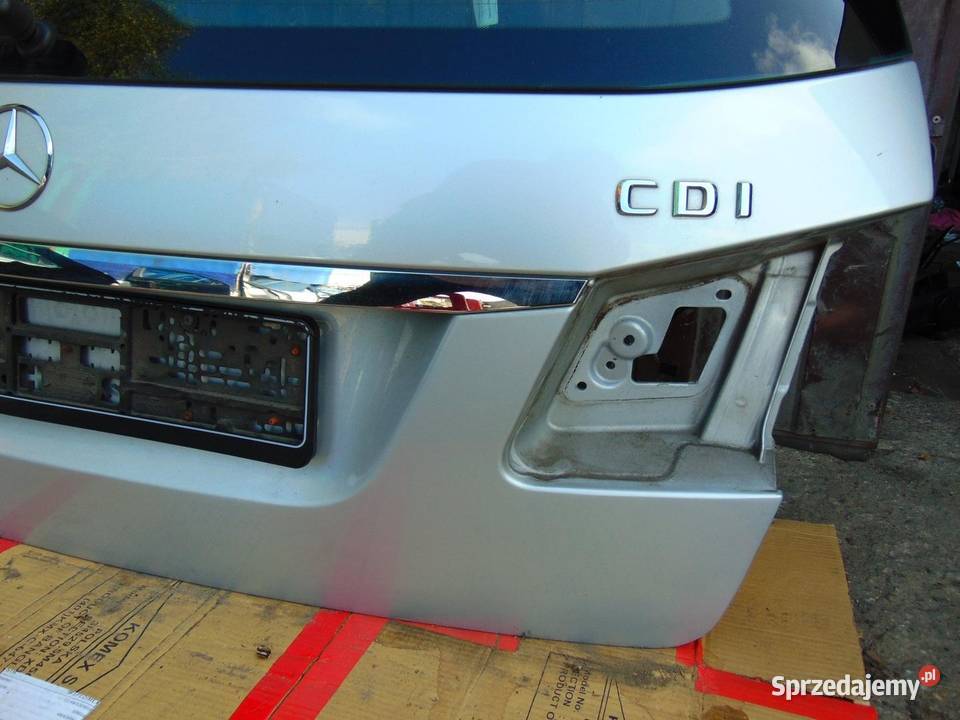 KLAPA TYLNA SZYBA MERCEDES W212 KOMBI 775 osobowe