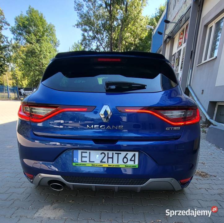 Sprzedam RENAULT MEGANE 4 GT Line Benzyna LPG benzyna+LPG Megane Łódź