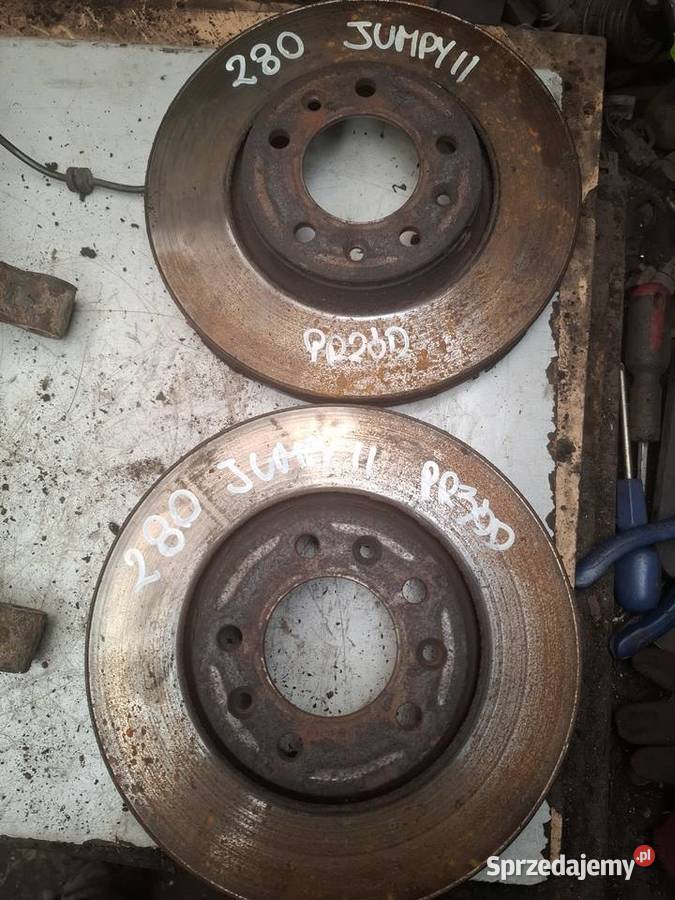 CITROEN JUMPY II SCUDO EXPERT tarcza hamulcowa