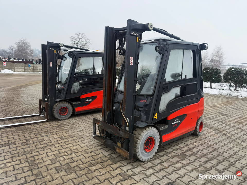 wózek widłowy elektryczny LINDE E25L 34 sekcja Działoszyn