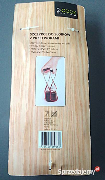 Chwytak Kleszcze Szczypce do gorących słoików z Akcesoria kuchenne Rewal sprzedam