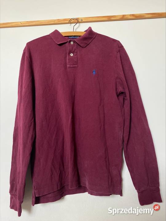 Koszulka polo RALPH LAUREN M długi rękaw OKAZJA Zamość