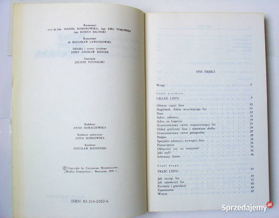 Zestaw Wzory listów angielskich i francuskich 2 Łódź
