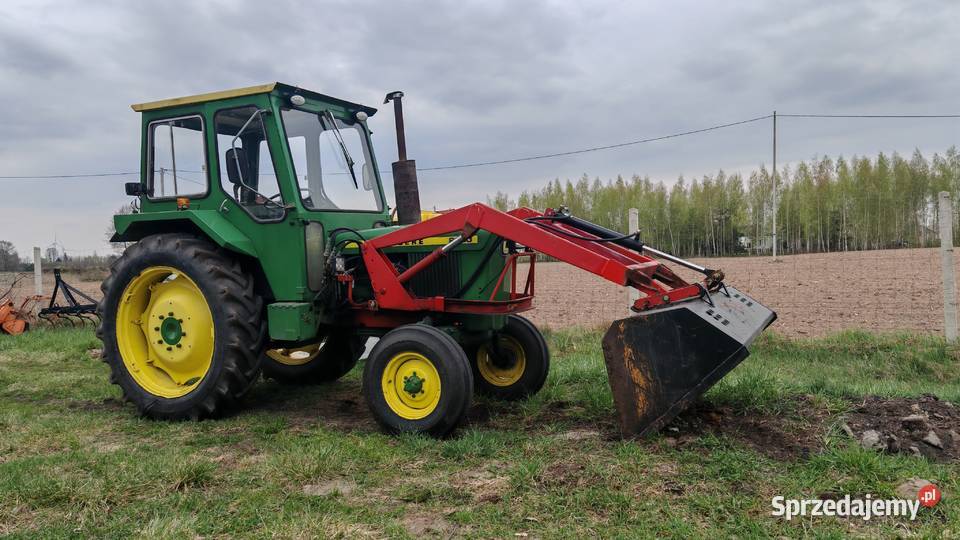 Ciągnik John Deere 2030 z turem Lindner kujawsko-pomorskie Dobrzyń nad Wisłą