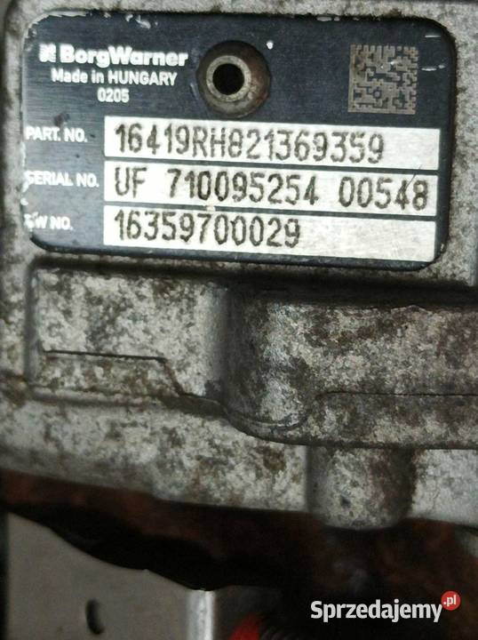 TURBOSPRĘŻARKA 821369359 15 DCI Renault Megane świętokrzyskie
