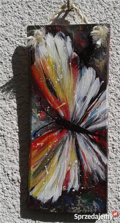 Obraz olejny na desce Ikebana Rydułtowy