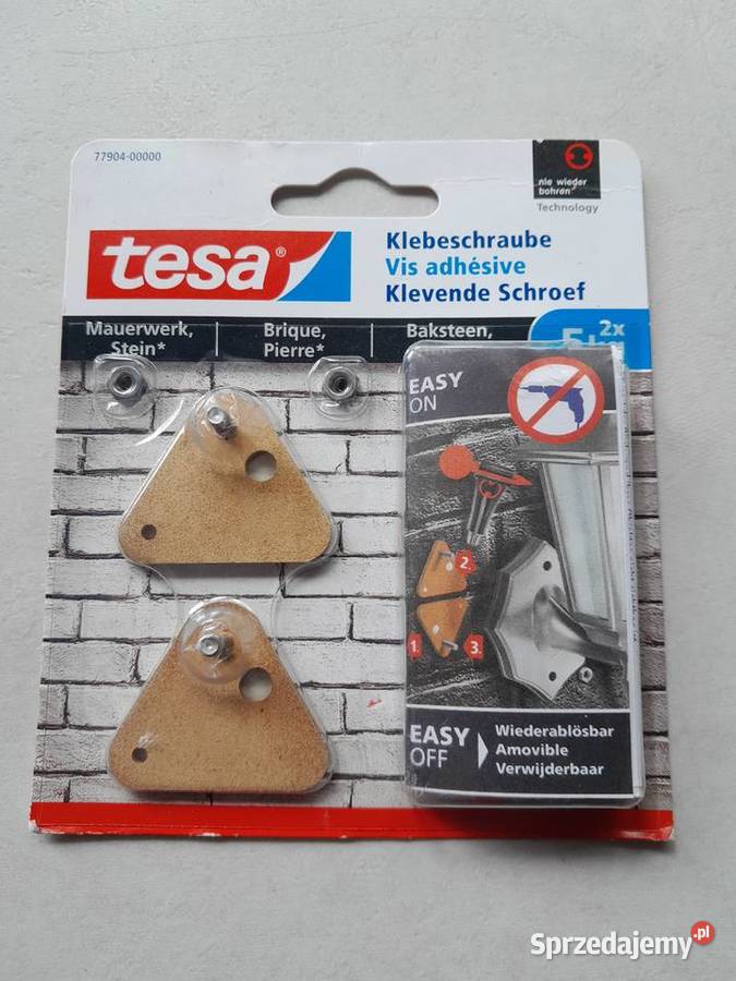 Śruba samoprzylepna Tesa zestaw niekompletny sprzedam