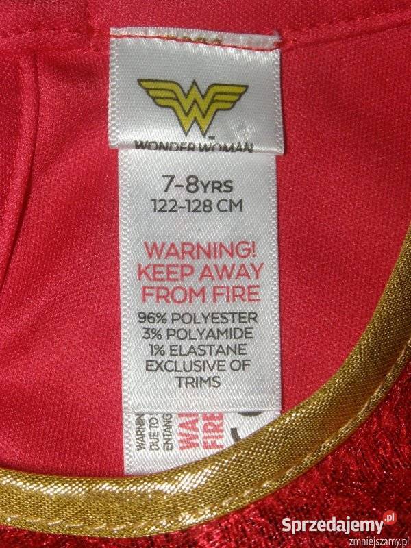 Strój kostium DIANA WONDER WOMAN DC SUPER HERO Sukienki i spódniczki sprzedam
