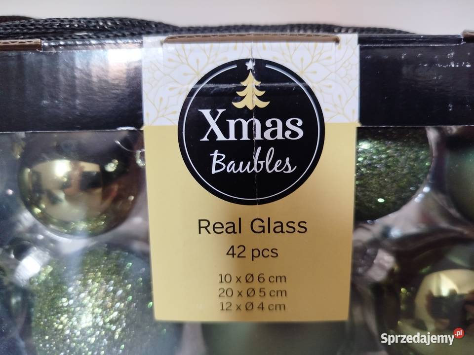 Bombki choinkowe 42 sztuki Wałbrzych sprzedam