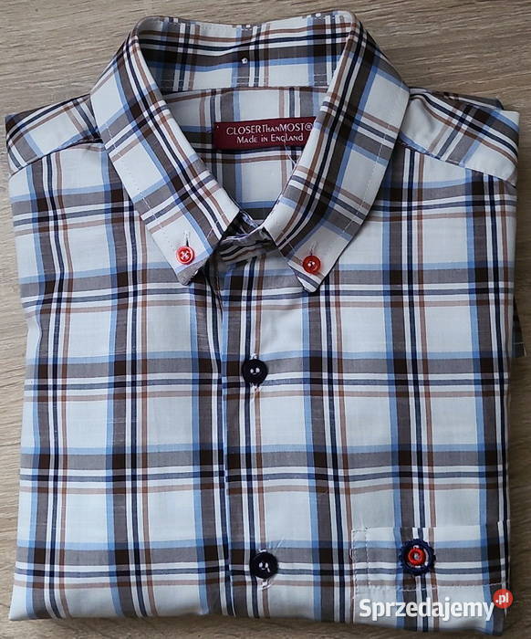 Koszula męska w kratę mazowieckie Radom