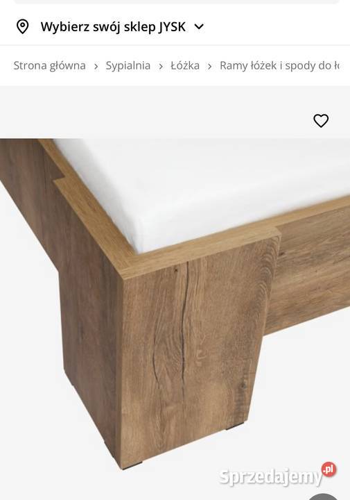 Łóżko 160 x 200 stan nowe Ostrzeszów