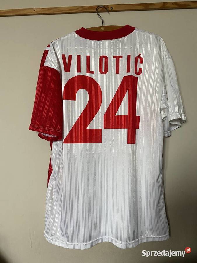 Vintage FK ŻELEZNIK Serbia 24 VILOTIĆ adidas XL Wrocław sprzedam