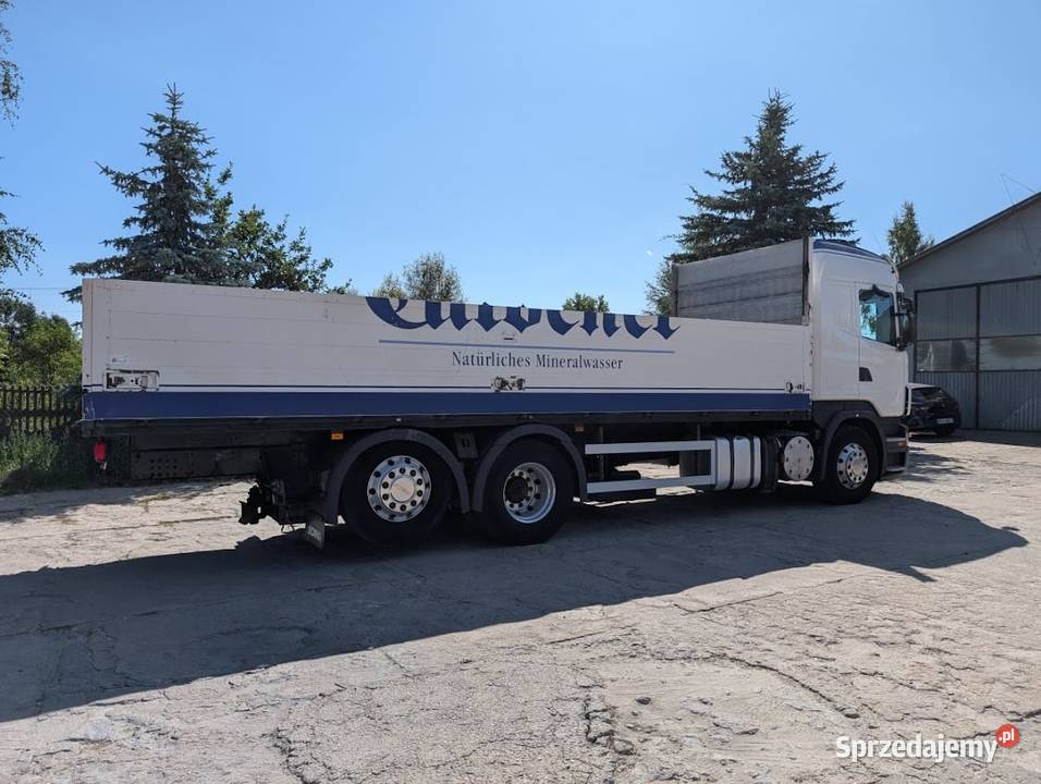 SCANIA R 420 SKRZYNIA dł 775 m TRZECIA OŚ retarder/zwalniacz Motoryzacja