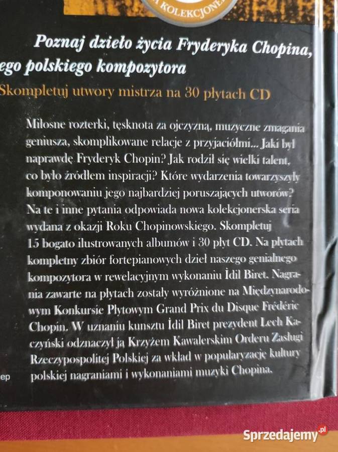 książka płyty dvd film Chopin Cudowne dziecko Kielce