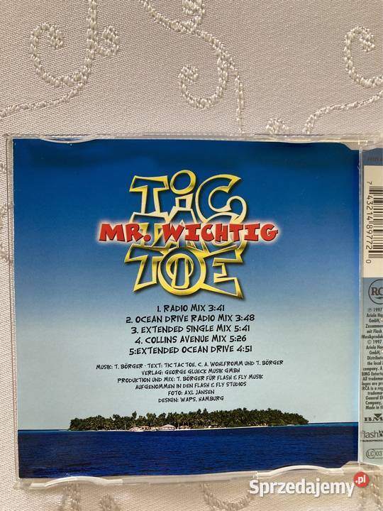 Płyta CD Single Tic Tac Toe Mr Wichtig Klasyka 1 płyta Muzyka Czerwionka-Leszczyny