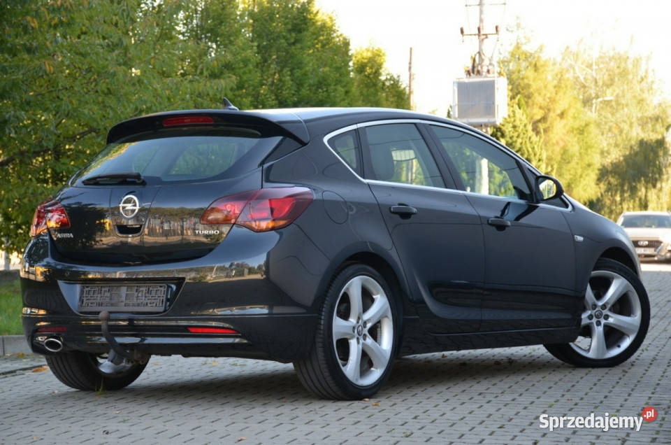 Opel Astra Czarna Opłacona 14T 140 Sport Edition serwisowany w ASO Astra Kutno