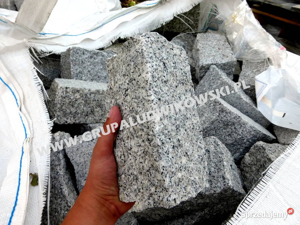 Palisada granitowa Kostka Grys Opornik Obrzeże małopolskie Balice