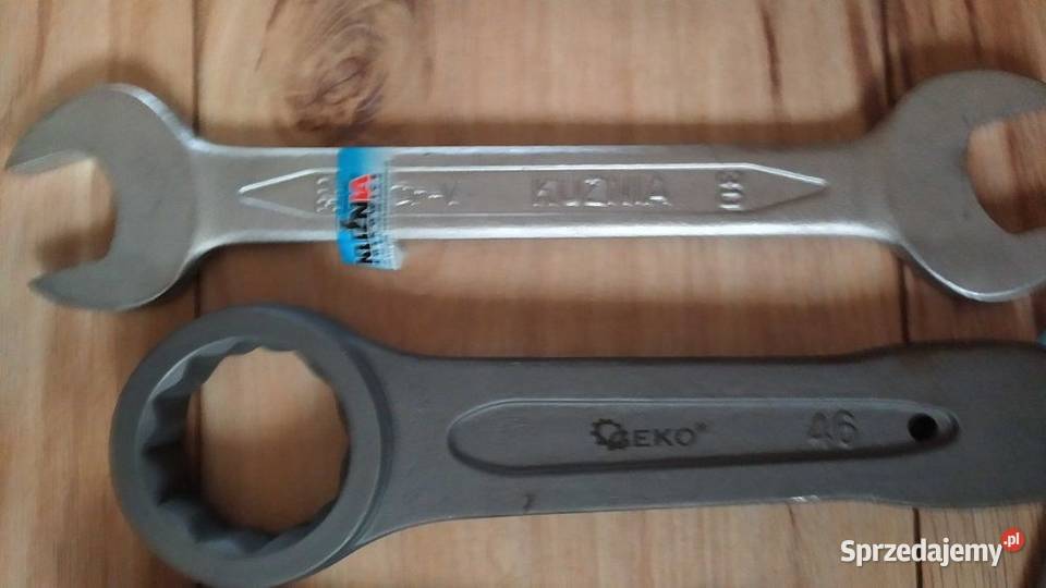 Klucze monterskie oczkowe nowe torba Płock