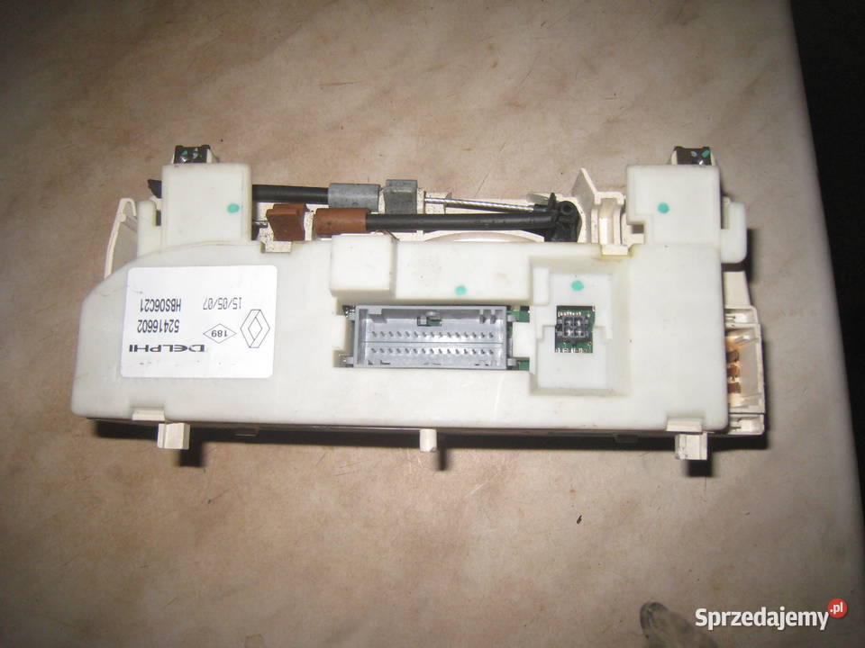 Panel sterowania nawiewów klimatyzacji manualnej
