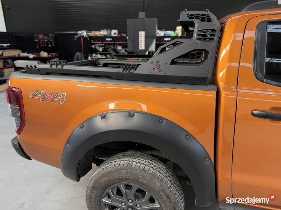 Orurowanie Paki DAKAR V2 Ford Ranger Rollbar 4x4 Pasłęk