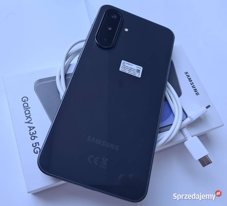 TELEFON SAMSUNG GALAXY A36 6GB128GB 5G czarny 2 Samsung Gorzów Wielkopolski