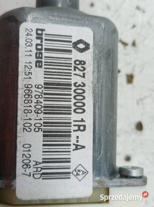 MECHANIZM SZYBY PRAWY TYŁ 5D HB 827300001RA